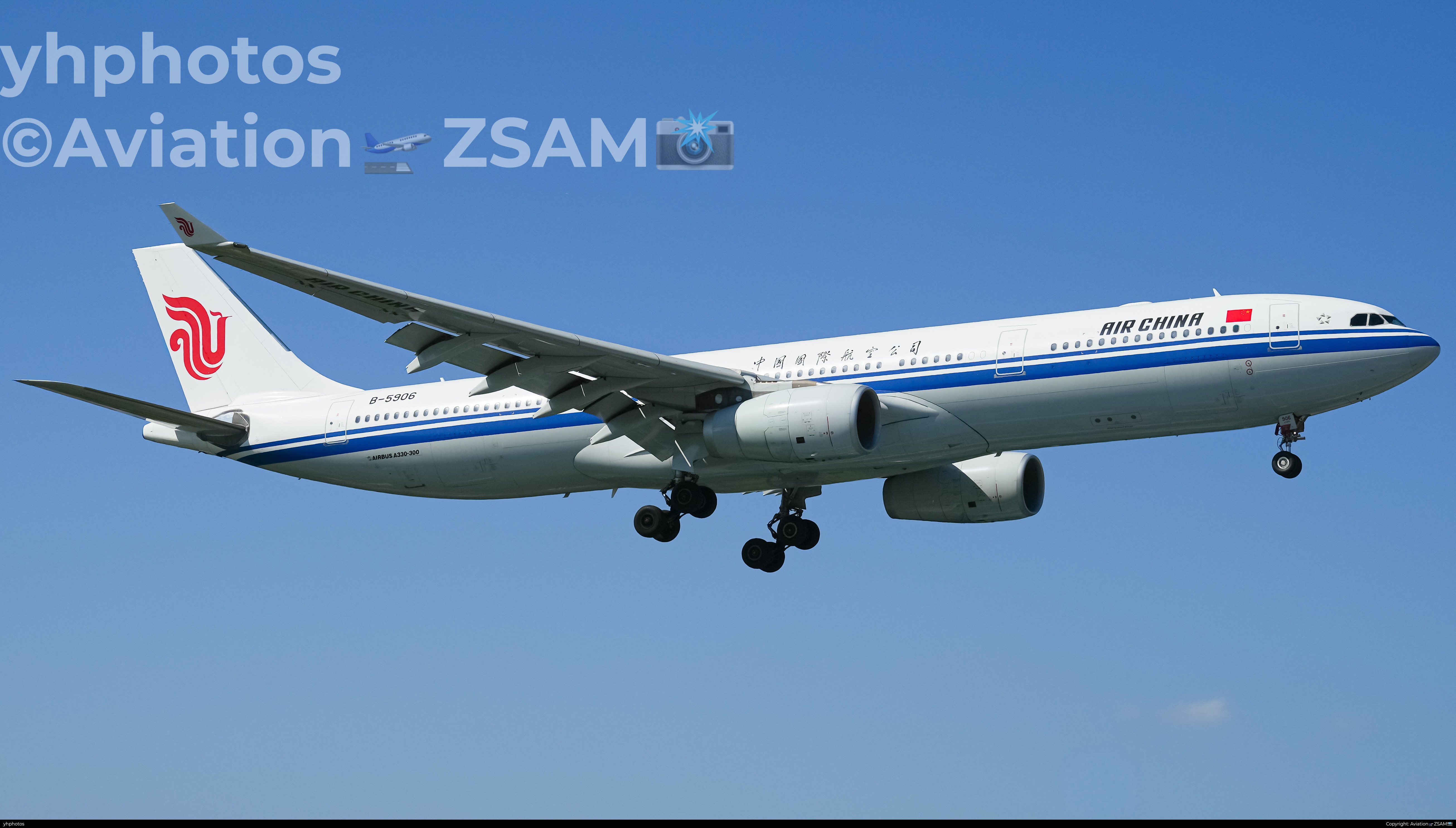 中国国际航空A330-343