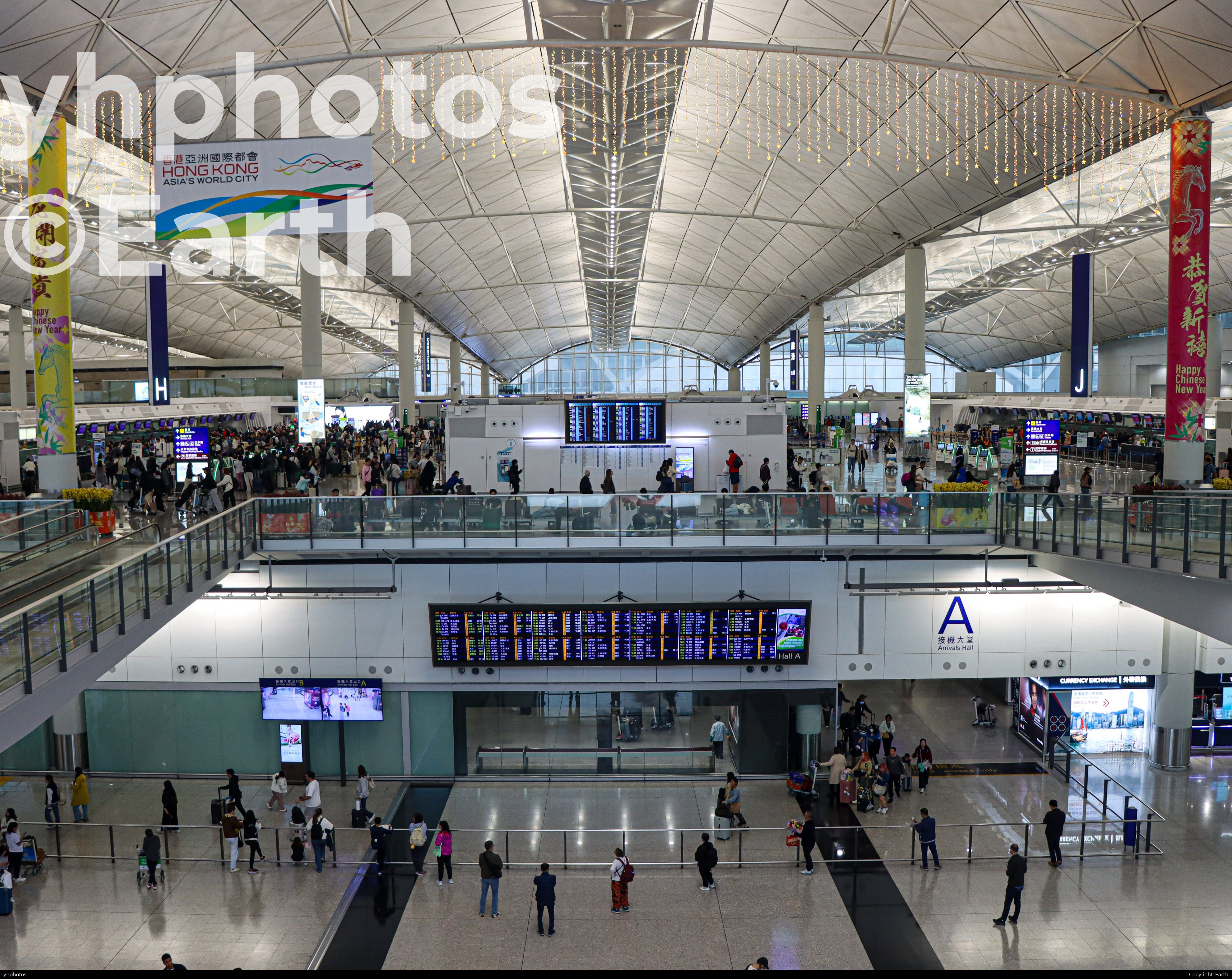 香港赤鱲角国际机场航站楼