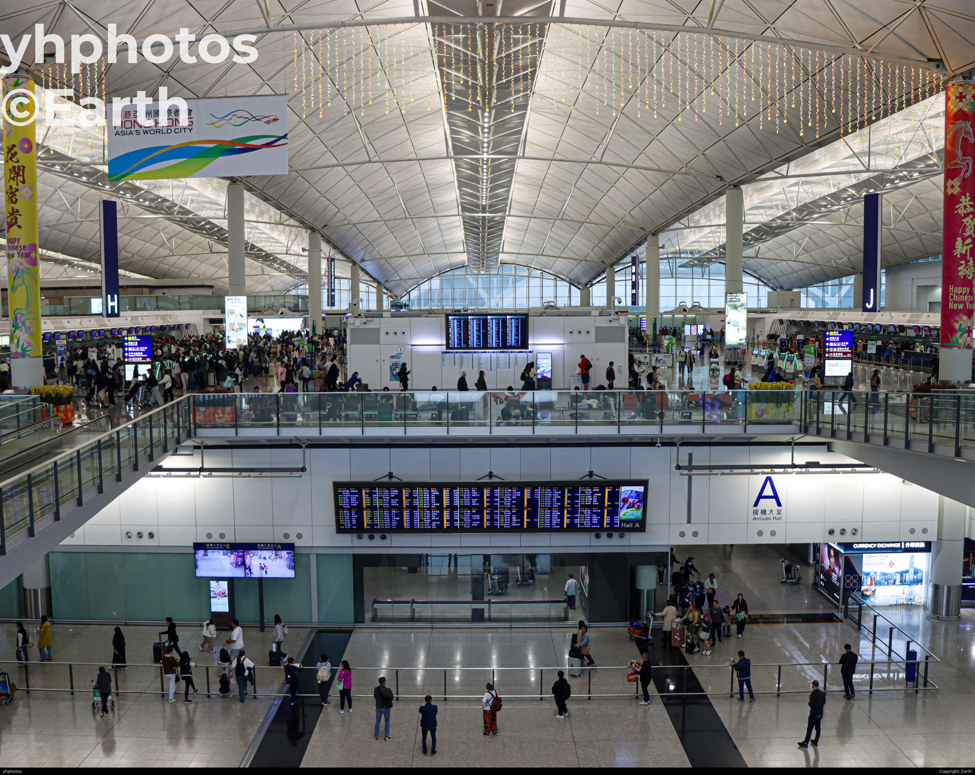 香港赤鱲角国际机场航站楼