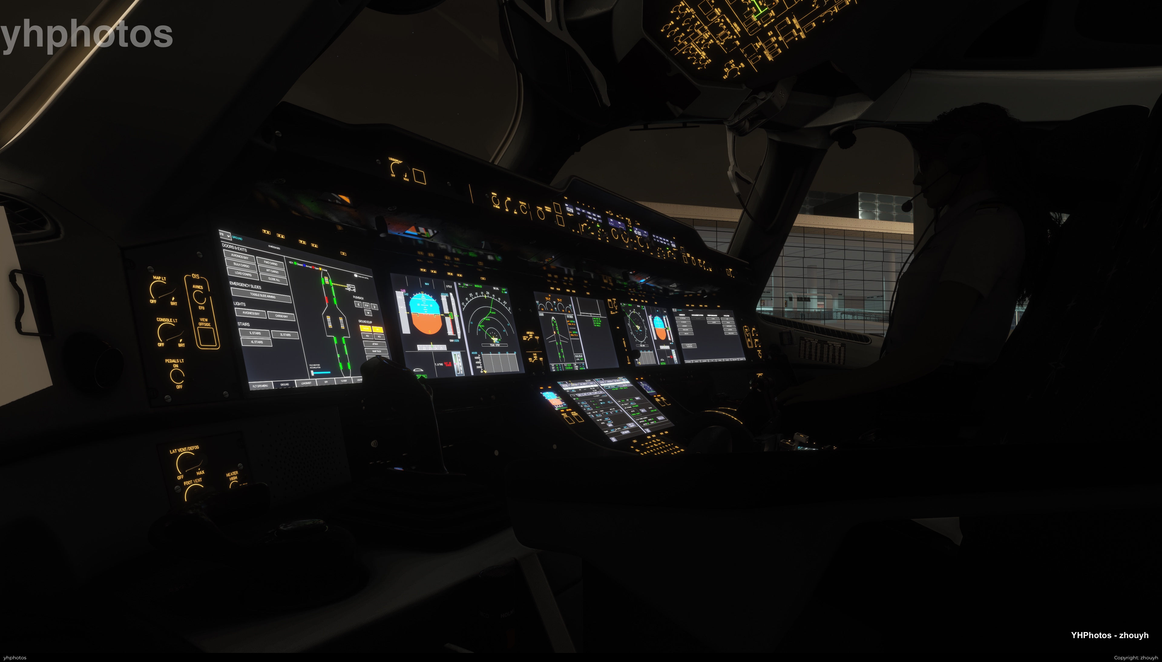 A350驾驶舱