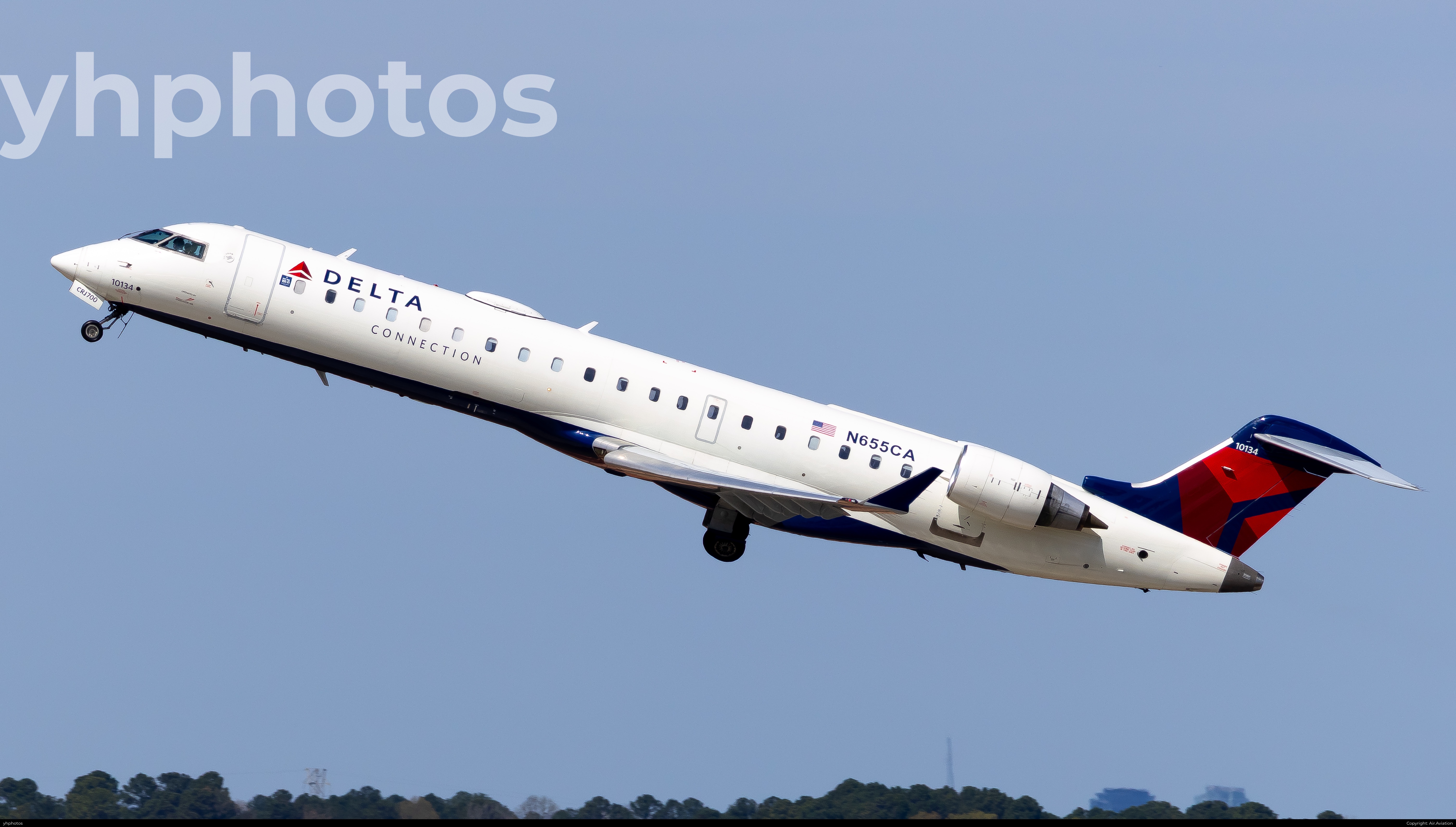 达美航空CRJ700｜N655CA